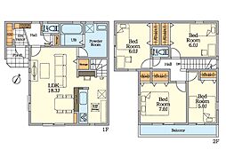 相模原市南区大野台1丁目8期　新築戸建　全1棟