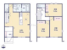 三鷹市大沢1丁目第1期　新築未入居戸建　全3棟　2号棟