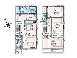 武蔵野市八幡町1丁目第1　新築戸建　全3棟　3号棟