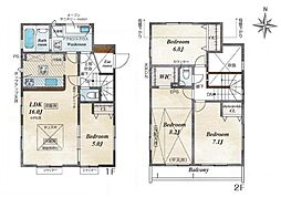 府中市四谷2丁目　新築戸建　全5棟　3号棟