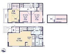 西東京市下保谷2丁目 新築戸建 全2棟 1号棟