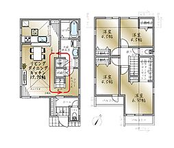 日野市旭が丘1丁目第4　新築戸建　全3棟　2号棟