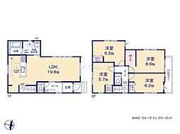 東大和市立野1丁目5期 新築戸建 全4棟 1号棟