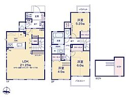 東村山市野口町3丁目2期　新築戸建　全3棟　3号棟