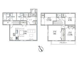 あきる野市野辺第15 新築戸建 全3棟 2号棟