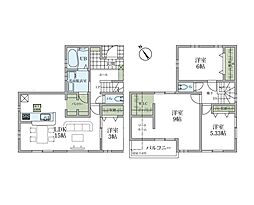 あきる野市野辺第15 新築戸建 全3棟 1号棟