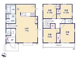 東村山市秋津町3丁目40期　新築戸建　全4棟　B号棟