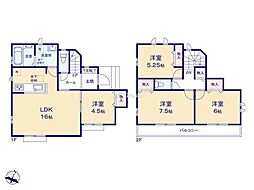 東村山市多摩湖町3丁目15期 新築戸建 全2棟 B号棟