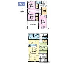 あきる野市牛沼第3　新築戸建　全3棟　2号棟