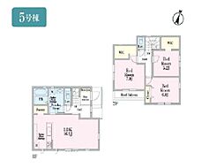 あきる野市野辺24−1期 新築戸建 全5棟 5号棟