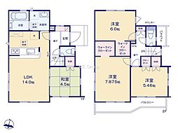 福生市大字福生1期　新築戸建　全1棟　1号棟