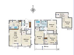 立川市若葉町4丁目　新築戸建　全1棟　1号棟