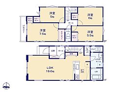 小金井市東町1丁目1期　新築戸建　全2棟　1号棟