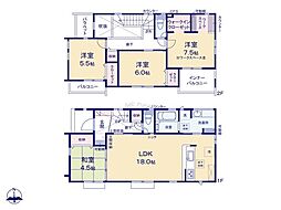 小平市小川町1丁目　新築戸建　全3棟　1号棟