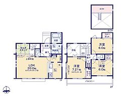 東久留米市前沢3丁目2期　新築戸建　全42棟　14号棟