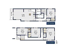 小平市喜平町1丁目　新築戸建　全3棟　3号棟