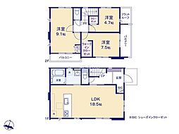 八王子市鹿島1期　新築戸建　全2棟　2号棟