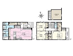 立川市西砂町1丁目2期　新築戸建　全4棟　2号棟