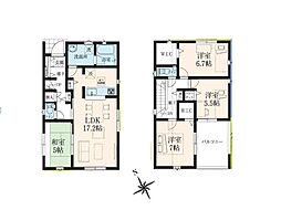 立川市上砂町3丁目第5　新築戸建　全3棟　3号棟