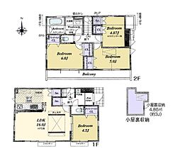 三鷹市北野3丁目　新築戸建　全1棟　1号棟