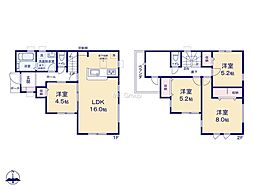 小平市津田町1丁目　新築戸建　全1棟　1号棟