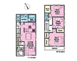 東村山市久米川町1丁目第42　新築戸建　全4棟　3号棟