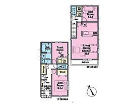東村山市久米川町1丁目第42　新築戸建　全4棟　2号棟