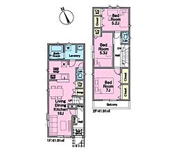 東村山市久米川町1丁目第42　新築戸建　全4棟　1号棟