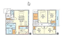 小平市中島町2期　新築戸建　全1棟　1号棟