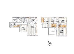 武蔵村山市残堀1丁目第13期　新築戸建　全4棟　7号棟