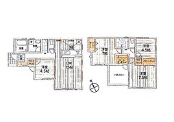 武蔵村山市残堀1丁目第13期　新築戸建　全4棟　7号棟
