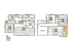 武蔵村山市残堀1丁目第13期　新築戸建　全5棟　6号棟
