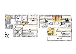 武蔵村山市残堀1丁目第13期　新築戸建　全4棟　5号棟