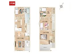 清瀬市下宿3丁目1期　新築戸建　全2棟　2号棟