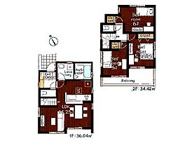 府中市紅葉丘1丁目第3　新築戸建　全2棟　1号棟
