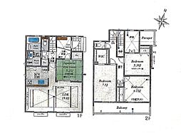 八王子市楢原町　新築戸建　全11棟　6号棟
