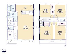 東大和市芋窪4丁目3期　新築戸建　全3棟　A号棟
