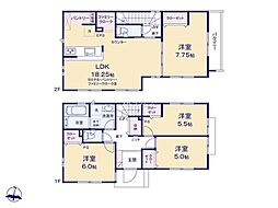 立川市若葉町4丁目 新築戸建 全2棟 1号棟