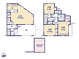 調布市深大寺南町5丁目2期　新築戸建　全4棟　1号棟