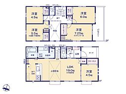 東村山市多摩湖町1丁目　新築戸建　全3棟　1号棟