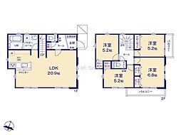 八王子市小比企町1期　新築戸建　全5棟　2号棟