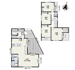 東村山市萩山町2丁目5期 新築戸建 全1棟