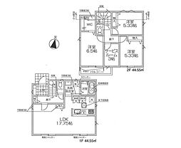 武蔵村山市大南4丁目2期　新築戸建　全1棟　1号棟