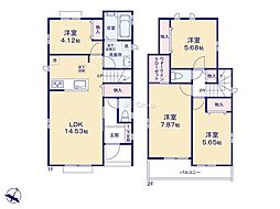 東村山市恩多町3丁目36期　新築戸建　全12棟　C号棟