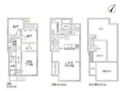 町田市真光寺町　新築戸建　全1棟　1号棟