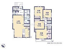 日野市大阪上1丁目　新築戸建　全2棟　2号棟