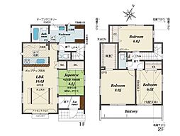 八王子市石川町1期　新築戸建　全3棟　2号棟