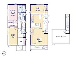 国立市西II　新築戸建　全3棟　2号棟