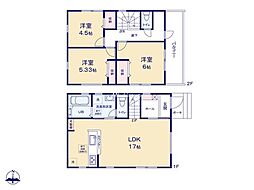 小平市学園西町3丁目第2期　新築戸建　全1棟　1号棟