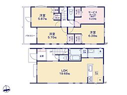 三鷹市上連雀917　新築戸建　全1棟　1号棟